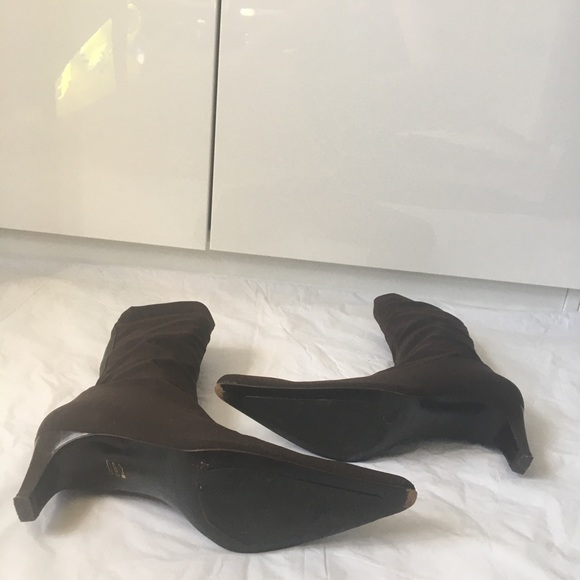 3/$50 MARTINEZ VALERO ANKLE BOOTS COLOR-BROWN SIZE EU 38 1/2/ USA 8 1/2 - Picture 10 of 10